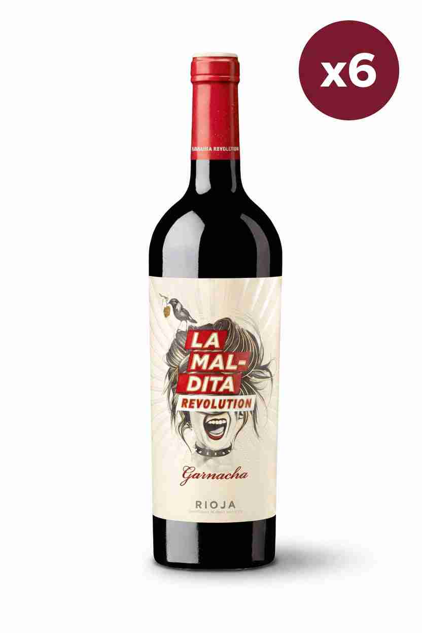 La Maldita - REVOLUTION Caja de 6 botellas - Viñas del Norte