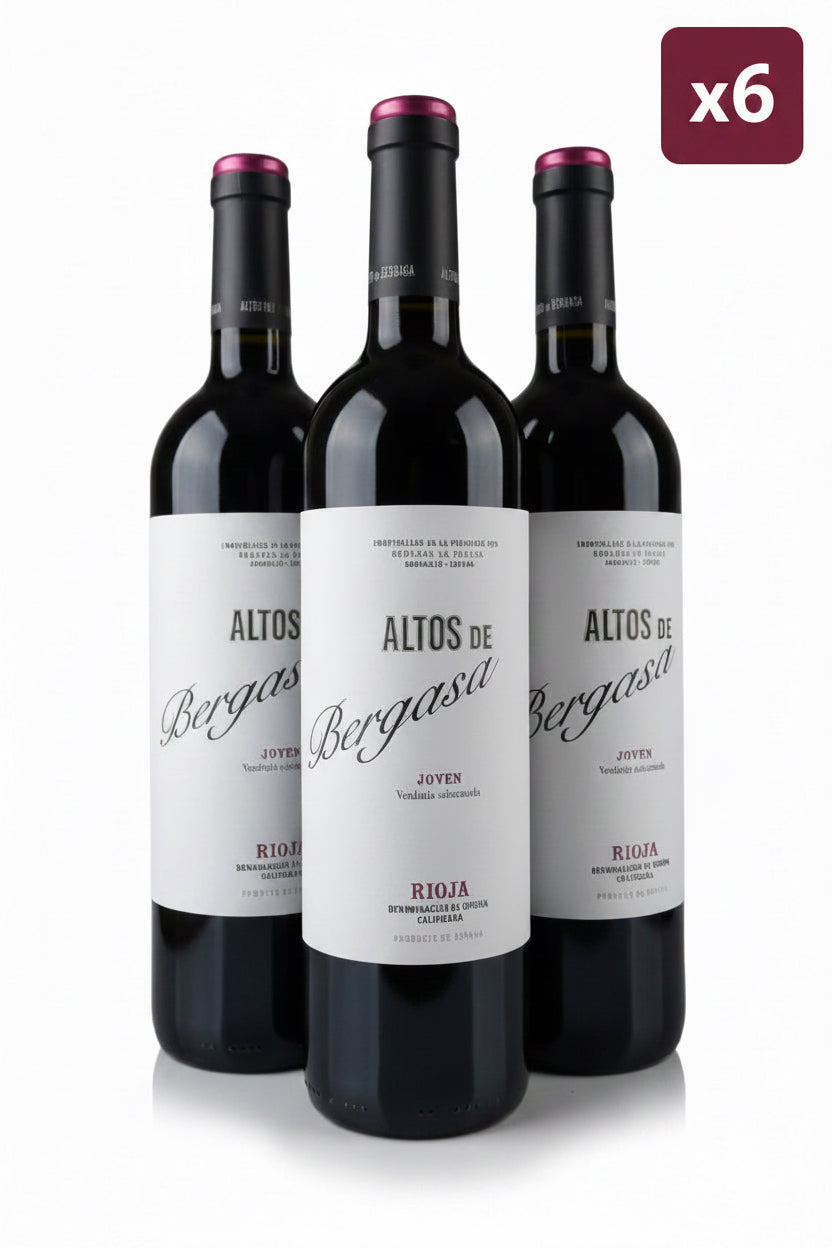 Tinto Altos de Bergasa Joven caja de 6 botellas - Viñas del Norte