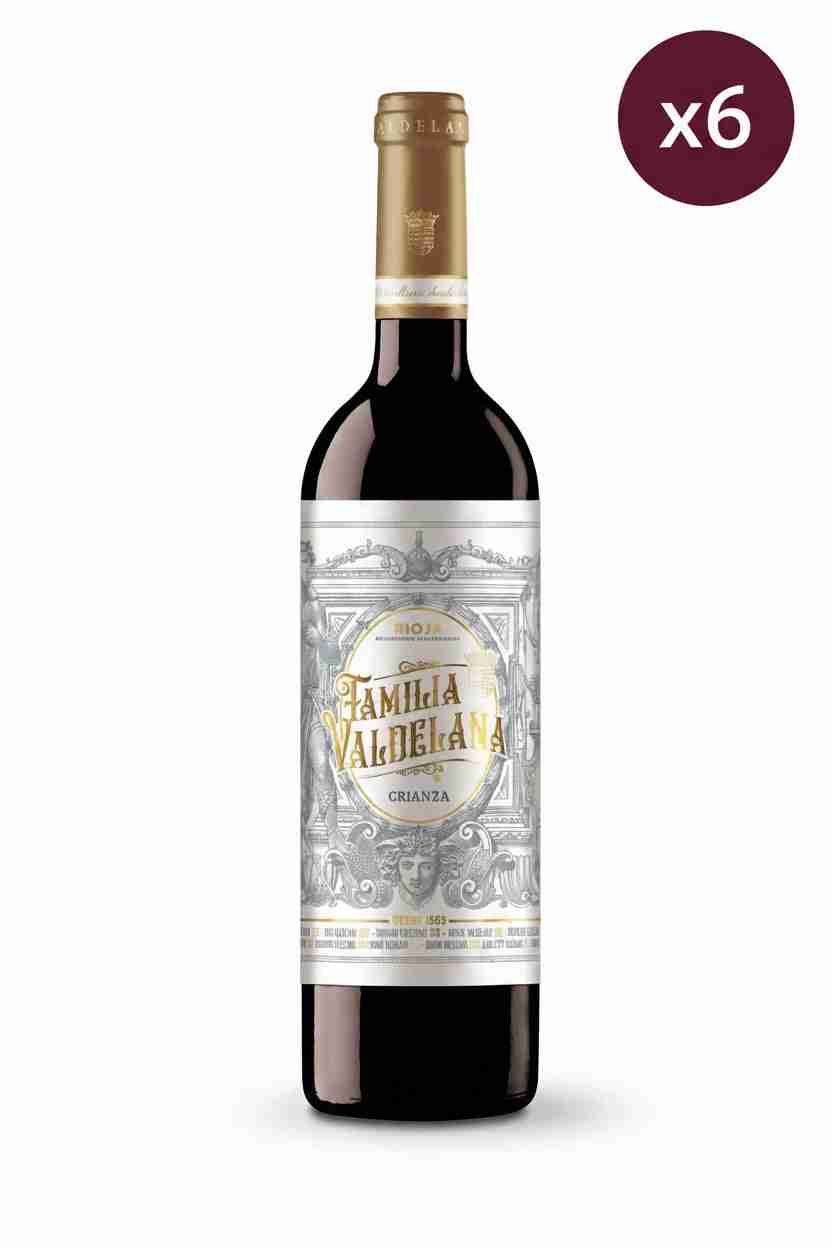 VALDELANA Crianza caja de 6 botellas - Viñas del Norte
