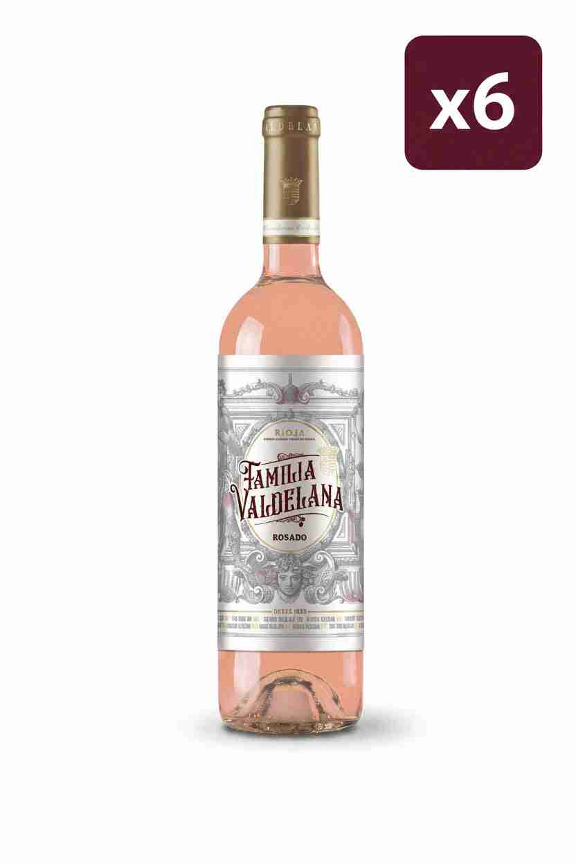 Vino Rosado VALDELANA caja de 6 botellas - Viñas del Norte